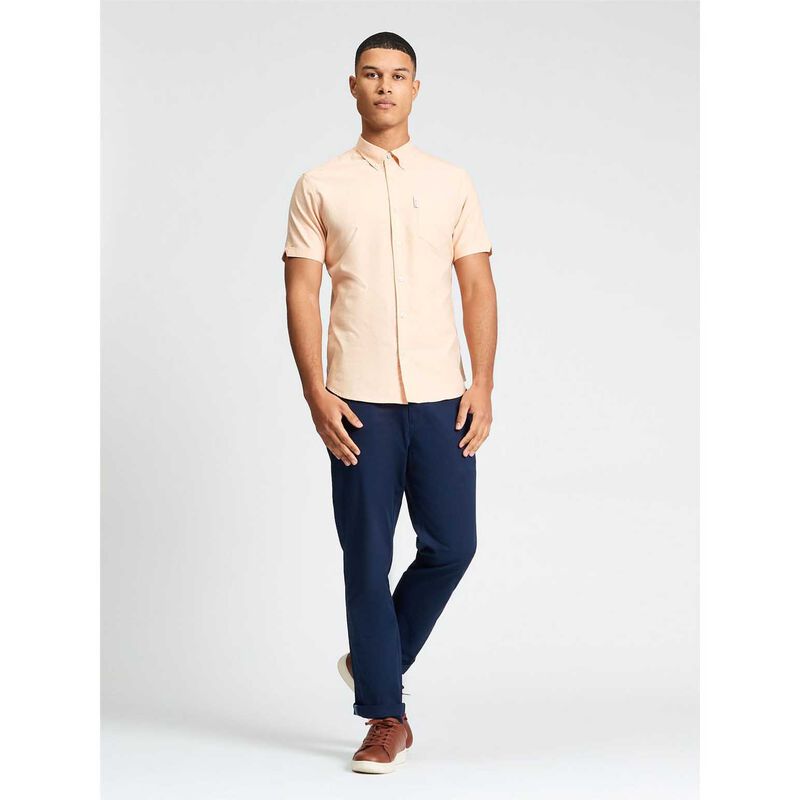 Ben Sherman Short Sleeve Signature Oxford Shirt image number 3